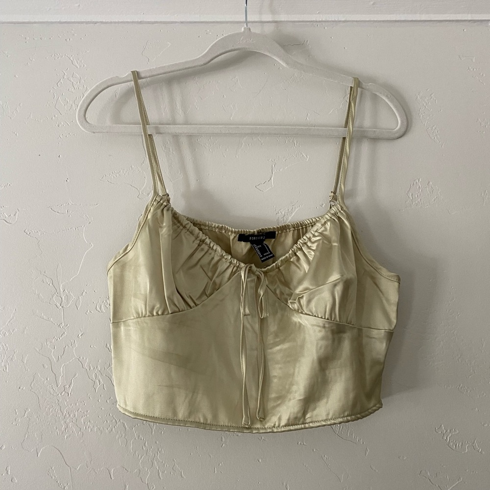 NWOT Forever 21 silky tank top